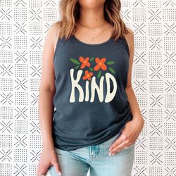 floral shirt tank, hippie kind tank, bohemian style tank, butterfly shirt, trending right now, womens graphic tank, love