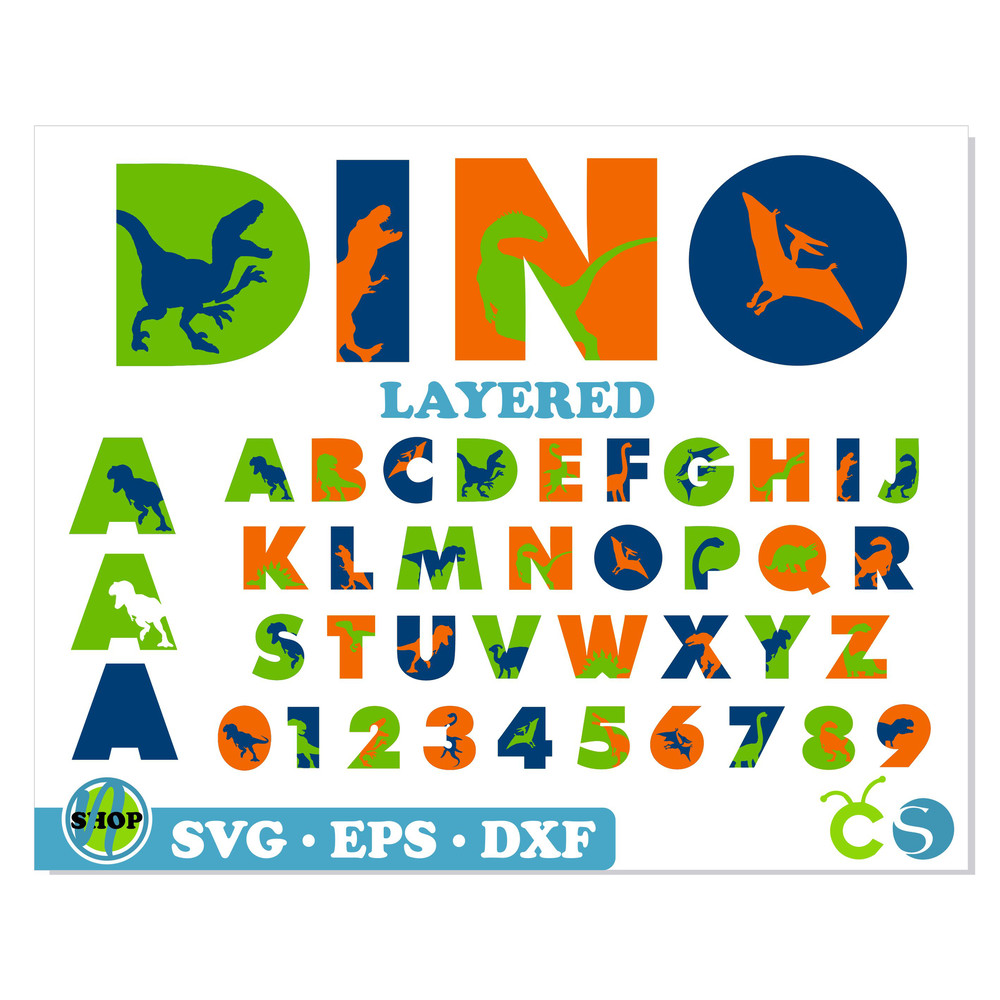 Dinosaur Font Bundle 5.jpg
