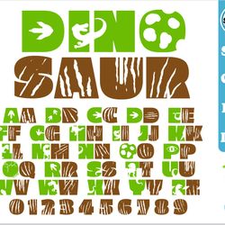 dinosaur font otf, dinosaur silhouette font svg, dino letters svg, dinosaur alphabet svg, dinosaur cut files