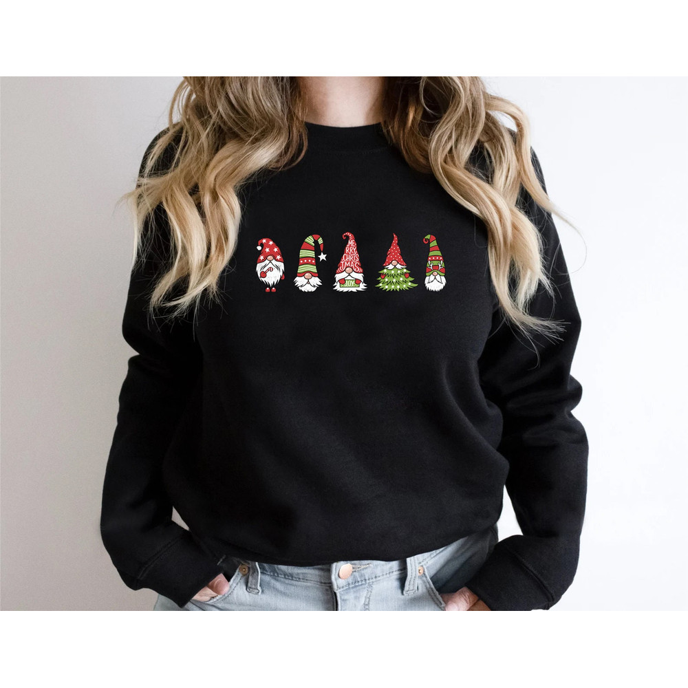 Gnome Sweatshirt, Cute Gnome Sweater, Xmas Gnomes Sweatshirt, Christmas Sweater, Funny Christmas Sweater, Christmas Gift - 3.jpg