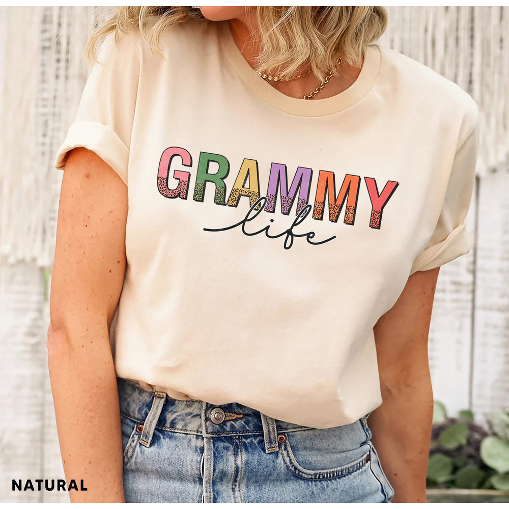 Grammy Life Shirt, Grammy Gift, Grandma Shirt, Mothers Day Gift for Grammy, Grandma Gift, Soon to Be Grandparents, Best Grammy - 1.jpg