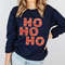 HO HO HO Sweatshirt, Merry Christmas Tree Hoodie, Unisex Adult Funny Holiday shirt, Vintage Merry and Bright Xmas Crew tee - 7.jpg