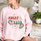 Holly Jolly Babe Sweatshirt, Retro Christmas Sweatshirt, Womens Christmas Crewneck, Cute Vintage Christmas Sweaters, Christmas Gift - 4.jpg
