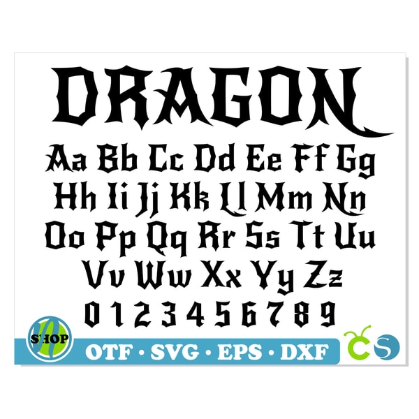 Dragon Script Q Dragon Font SVG, Dragon Font otf, Dragon letters svg, Dragon | Inspire ...