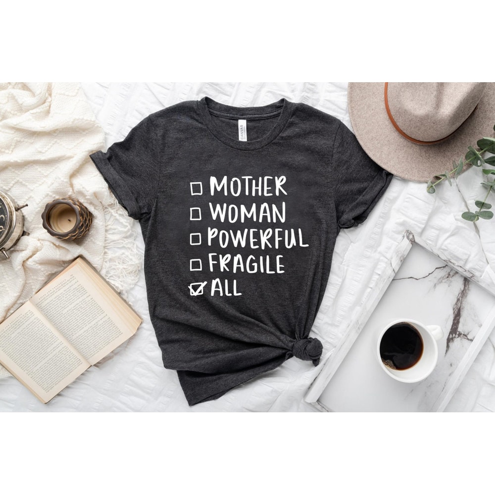 Mom Crewneck Shirt Gift, Mama Print Tshirt, Mama T-Shirt, Mothers day, Gift for New Mom, Mom Life Shirt, Mama Shirt, Gift for Her - 4.jpg