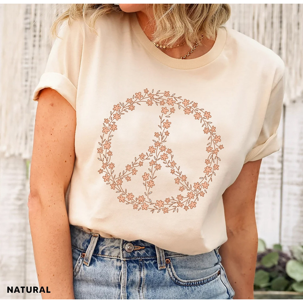 Peace Shirt, Peace T-shirt, Peace Sign Shirt, Peace Sign T-Shirt, Peace Symbol, Peace T-Shirt, Peace Symbol Shirt, Graphic Tees For Women - 1.jpg