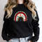 Rainbow Christmas Sweatshirt, Merry & Bright Shirt, Women Christmas Gift Idea, Trendy Christmas Rainbow Sweatshirt, Women Christmas Rainbow - 5.jpg