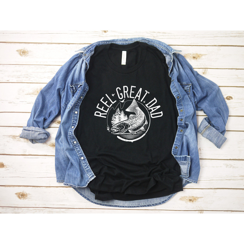 Reel Great Dad Shirt, Fishing Gift for Dad, Fishing Lover, Dad Shirt, Bass Fishing Shirt for Dad, Best Gift For Dad - 3.jpg