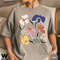 Retro Flower Shirt, Vintage T Shirt Aesthetic, Oversized, Graphic Tee, Floral Shirt, Wildflower T-shirt, Gift For Her - 1.jpg