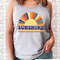 Sunshine Tank, Cute Summer Tanks, Sunflower Tank Top Women, Sunflower Summer Racerback Tank, Retro Summer Tee, Cute Vacation Tanks - 4.jpg