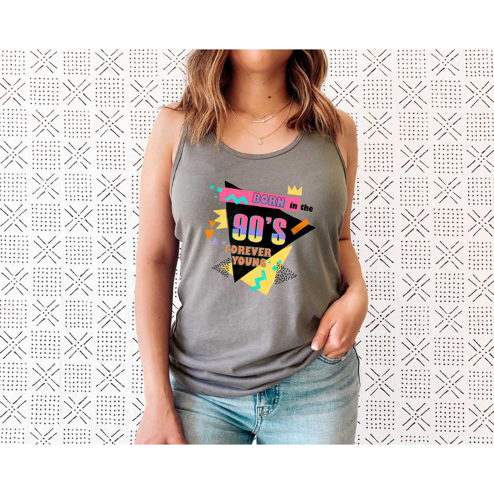 Take Me Back To The 90s Tank, Retro Old Funny Day Tank Top, 1990 Retro Shirt Tank Top, Old But Gold Days, I wish I could go back - 4.jpg