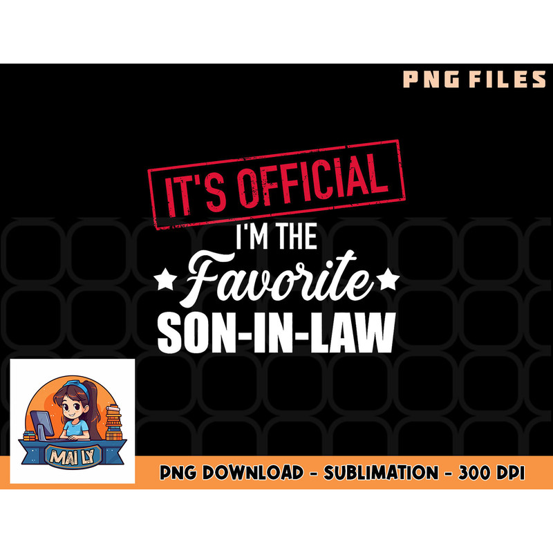 Mens Favorite son-in-law from mother-in-law or father-in-law png, digital download copy.jpg