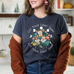 wild flowers shirt, boho moon shirt, wildflower tshirt, floral shirt, floral tshirt, wildflowers, womens tees, ladies sh
