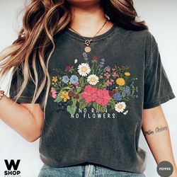 wildflower tshirt, wild flowers shirt, floral tshirt, flower shirt, comfort colors women, ladies shirts, best friend gif