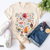 Wildflower Tshirt, Wild Flowers Shirt, Floral Tshirt, Flower Shirt, Gift for Women, Ladies Shirts, Best Friend Gift - 2.jpg