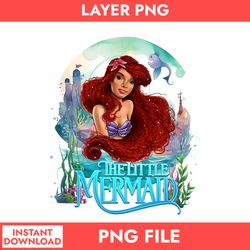 the little mermaid png, pincess mermaid png, little mermaid png, pincess disney png, disney png,lm13062307