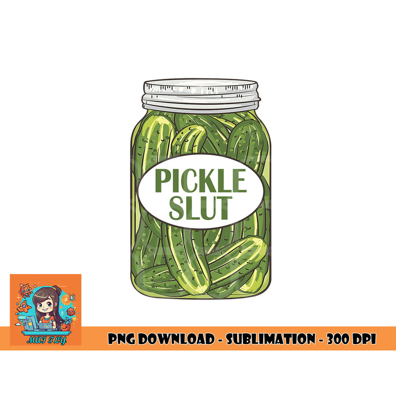 Pickle Slut Who Loves Pickles Apaprel Sweatshirt copy.jpg