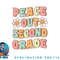 Peace Out Second Grade Cute Groovy Last Day of 2nd Grade png, digital download copy.jpg