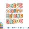 Peace Out Second Grade Cute Groovy Last Day of 2nd Grade png, digital download copy.jpg