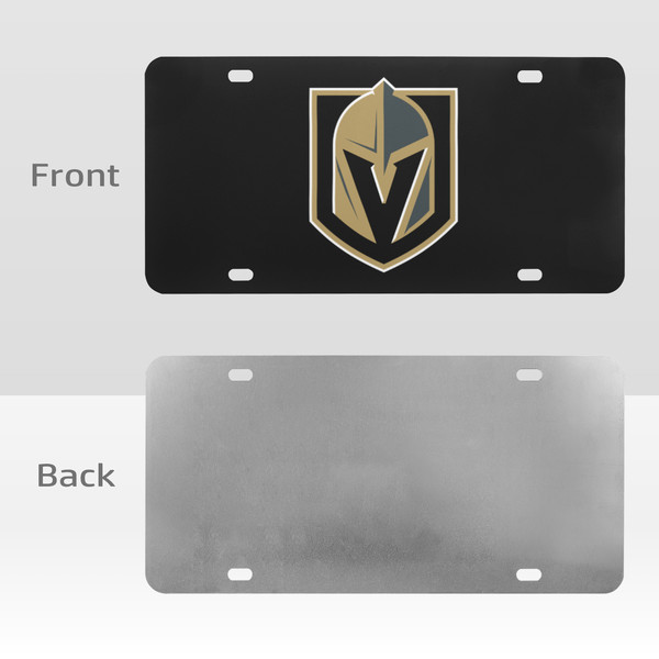 Vegas Golden Knights License Plate.png