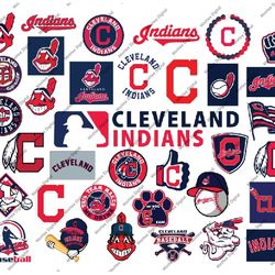 35 files cleveland indians svg, baseball clipart, cricut cleveland svg, indians svg, cutting files, mlb svg, clipart, in