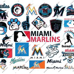 28 files miami marlins svg,miami, marlins svg, baseball clipart, cricut florida marlins cutting files,  mlb svg, clipart