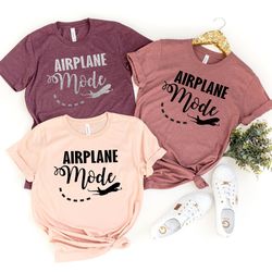 airplane mode shirt, airplane mode, travel shirt, vacation shirt, womens shirts, gift for traveler, adventurer gift, air