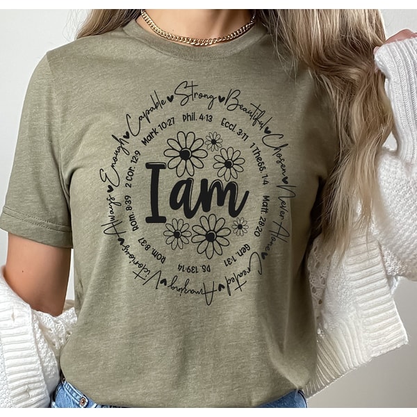 Scripture Tees Bible verse shirts, church shirt, scripture t | Inspire Uplift