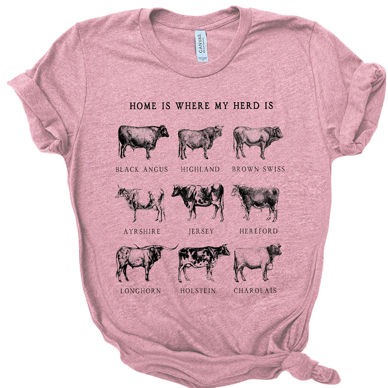 Cow shirts, Farm Animal Shirt,Farm T-shirt, Highland Cow Shirt,western farm t shirts, Cute Cow Shirt, cottagecore shirt, farm life tshirts - 4.jpg
