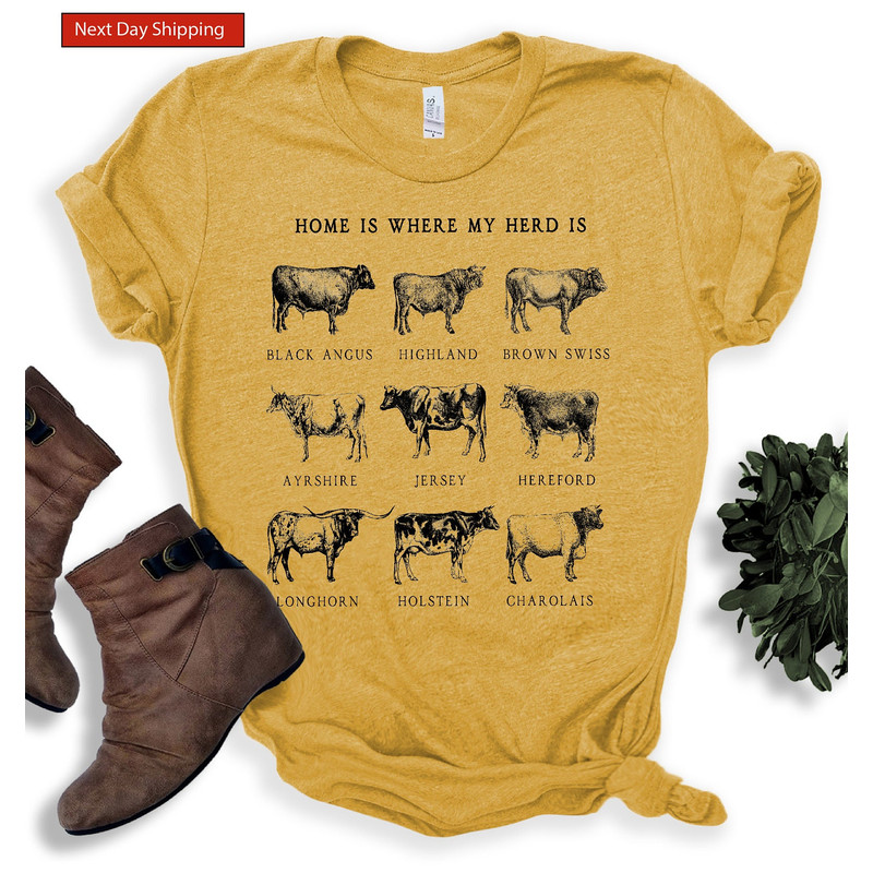 Cow shirts, Farm Animal Shirt,Farm T-shirt, Highland Cow Shirt,western farm t shirts, Cute Cow Shirt, cottagecore shirt, farm life tshirts - 9.jpg