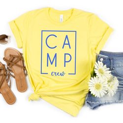 camping crew shirt,camping shirt,funny camping shirt,camping gift,camper shirt,camp squad t shirt,matching friends campi