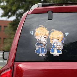 game decal, fate grand order decal, game sticker for car, anime car decal, anime decal, fate grand order sticker