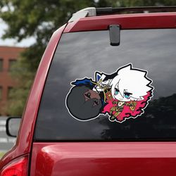 game sticker for car, fate grand order sticker, game decal, anime car decal, anime decal, fate grand order decal