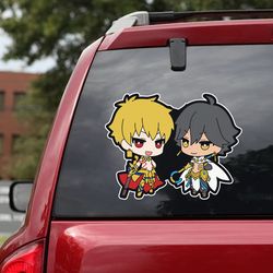 game sticker for car, fate grand order sticker, fate grand order decal, anime car decal, anime decal, game decal