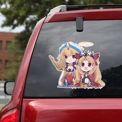 game sticker for car, fate grand order sticker, fate grand order decal, game decal, anime decal, anime car decal