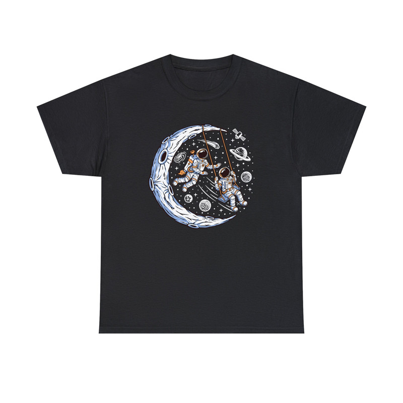 Astronauts Playing Swing On the Moon Shirt -funny shirt,funny tshirt,graphic sweatshirt,graphic tees,astronaut shirt,astronaut crewneck - 3.jpg