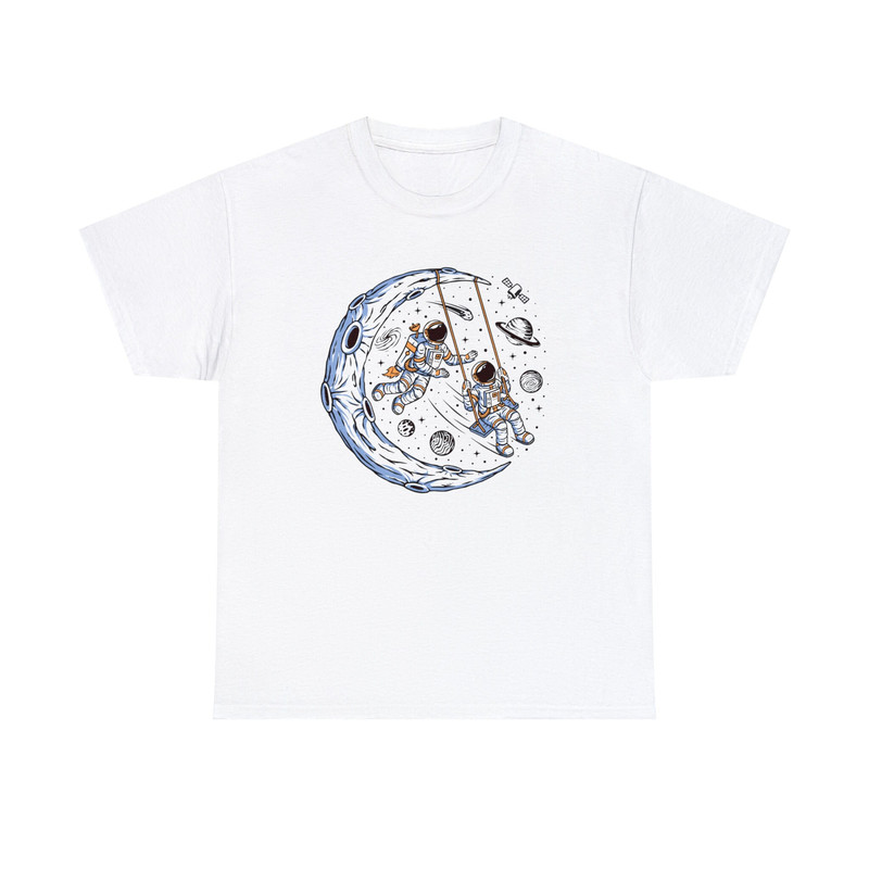 Astronauts Playing Swing On the Moon Shirt -funny shirt,funny tshirt,graphic sweatshirt,graphic tees,astronaut shirt,astronaut crewneck - 4.jpg
