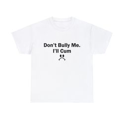 dont bully me shirt -funny shirt, funny tshir