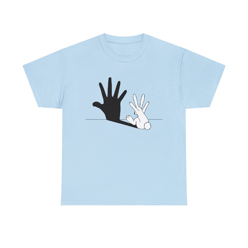 Rabbit Hand Shadow Shirt -graphic tees,graphic sweatshirts,funny shirt,funny gifts,rabbit sweater,rabbit shirt,rabbit hoodie,rabbit tshirt - 6.jpg