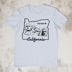 california shirt, oregon shirt, south dakota shirt, stu