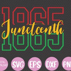 juneteenth celebrate black freedom 1865 history month svg, eps, png, dxf, digital download