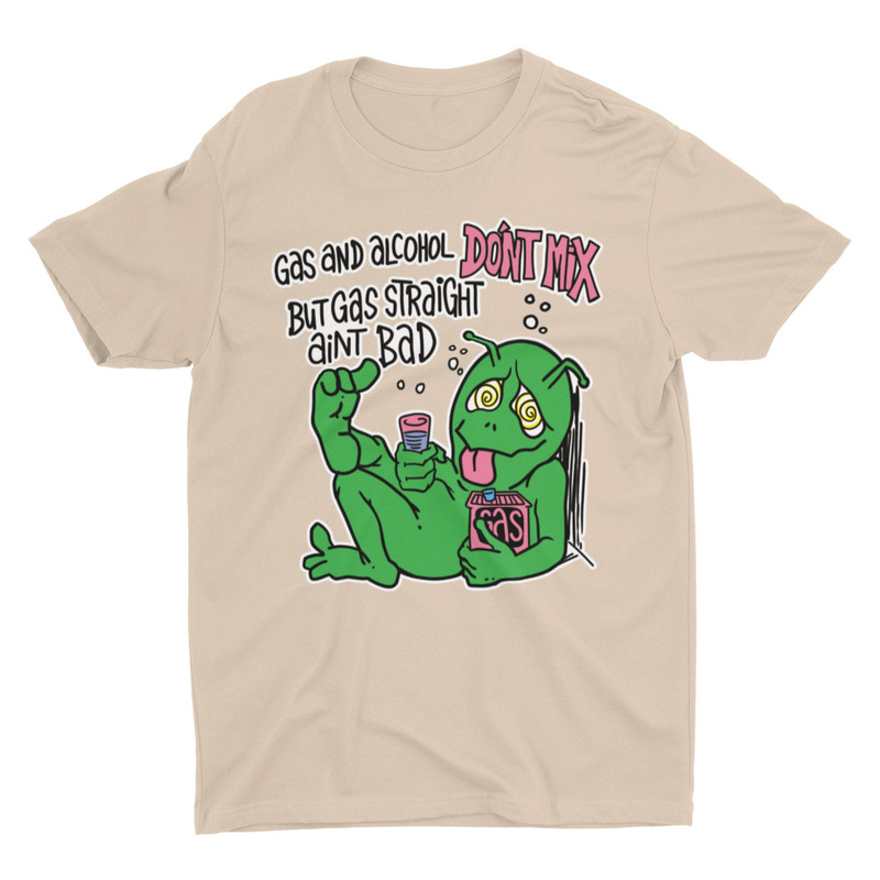 Gas and Alcohol Don't Mix, Funny Shirt, Vintage Shirt, Meme Shirt, Gen Z Shirt, Sarcastic Shirt, Ironic Tee, Alien Shirt, Drinking Shirt - 7.jpg