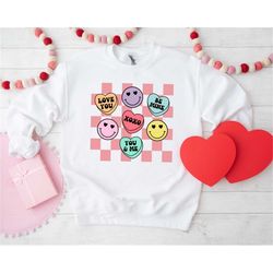 candy heart tshirt, valentines day tee, conversation hearts, valentines shirt for teachers, teacher valentines, teacher