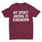 My Spirit Animal Is Ringworm, Funny Shirt, Offensive Shirt, Meme Shirt, Sarcastic Shirt, Ironic Shirt, Oddly Specific Shirt, Statement Tee - 3.jpg