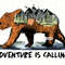 Adventure Is Calling PNG Camping png Camp Life Sublimation Design Digital Design Download Camping Shirt png Bear png Camp png - 1.jpg