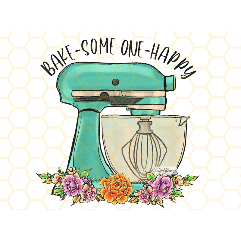 Bake Someone Happy PNG Funny Kitchen Design Kitchen png Sublimation Design Digital Design Retro png Cooking png Baking png - 1.jpg
