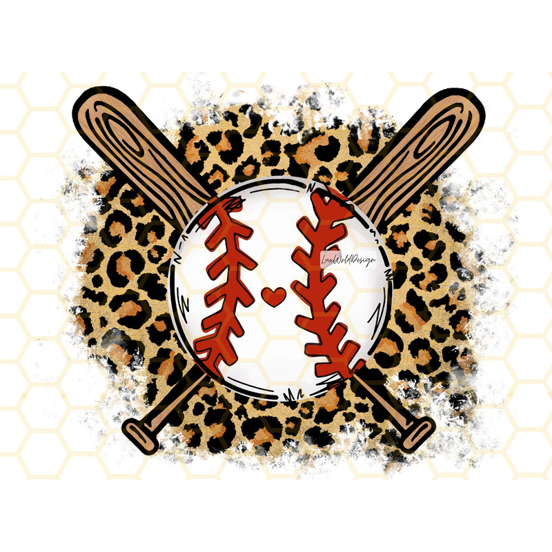 Baseball PNG Baseball Clipart Baseball Mama png Baseball Shirt Design Leopard Print png Sublimation Design Digital Design - 1.jpg