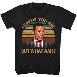 quirky quotes wear pee-wee shirt shirt words, pee wee herman shirt, pee wee herman t shirt, playhouse, 80s, reubens