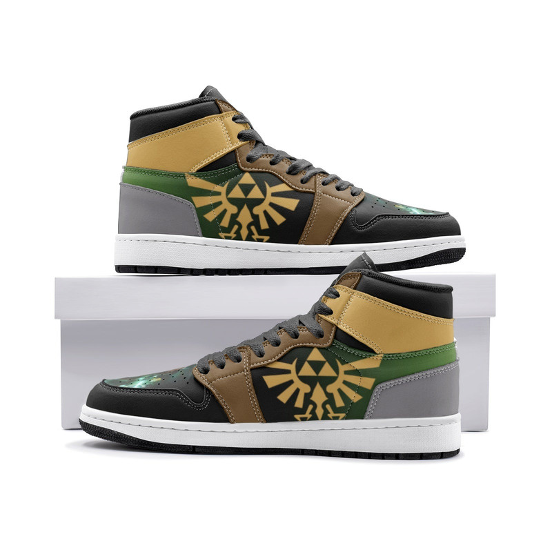 Showdown Battle Zelda JD1 Shoes, Showdown Battle Zelda Jordan 1 Shoes, Showdown Battle Zelda Jordan 1 Sneakers,