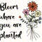 Bloom Where You Are Planted PNG Positive png Inspirational png Self Love png Sublimation Design Digital Design Download Retro png - 1.jpg